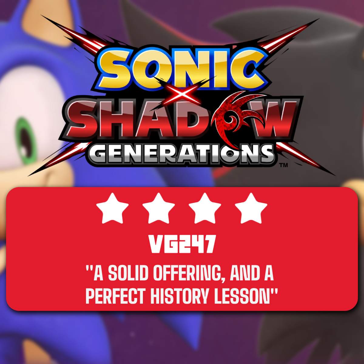 Sonic X Shadow Generations review: one of Sonic’s modern classics well-refined, with a strong (but short) new campaign
